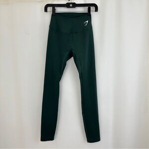 Women’s Gymshark Hunter Green Leggings Size S